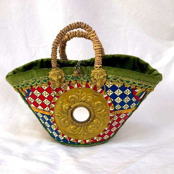 Dolce & Gabbana Handbags - RARE Limited Edition Sebastiano Patania “Coffa Girolama”Handcrafted Sicilian